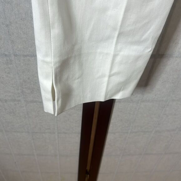 EMILIO PUCCI‎ FIRENZE WHITE SIDE ZIP TROUSER PANTS SIZE US 10 - Picture 4 of 10